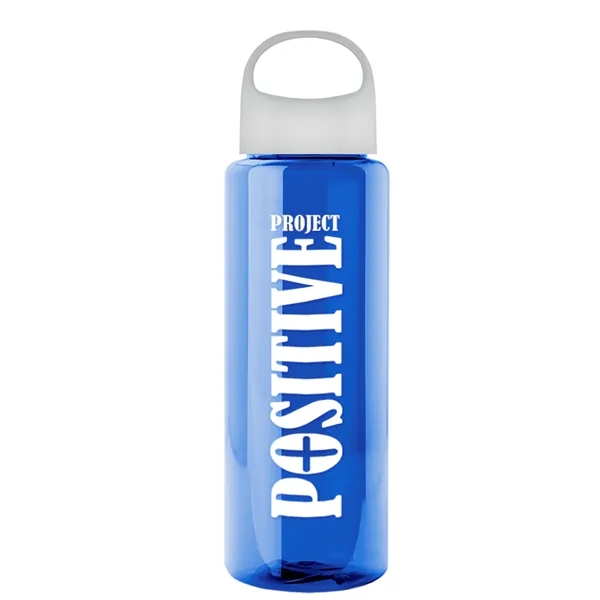 32 oz. Transparent Bottle with Oval Crest lid. Go Big and... from ASI 40480 Koozie Group