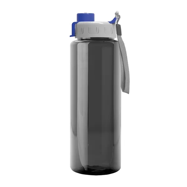 32 oz Transparent Sports Bottles with Quick Snap Drink-thru Lid... from ASI 40480 Koozie Group
