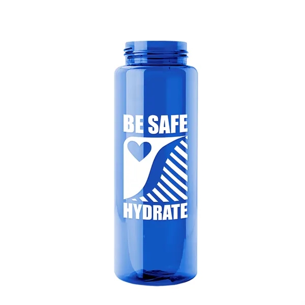 32 oz Transparent Sports Bottles with Quick Snap Drink-thru Lid... from ASI 40480 Koozie Group