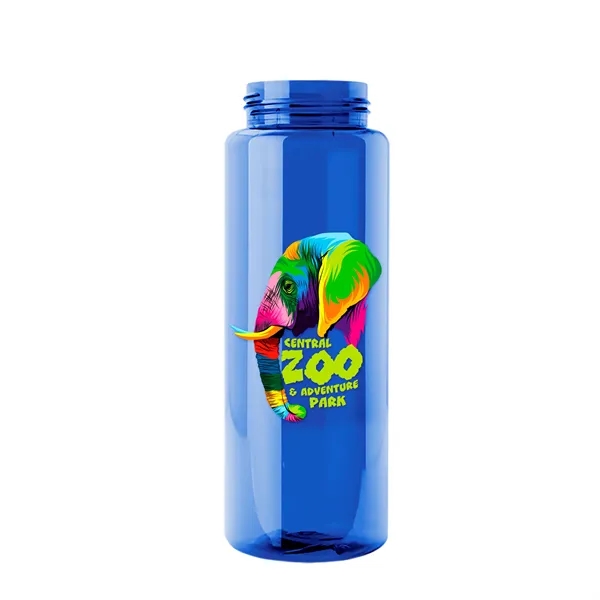 32 oz Transparent Sports Bottles with Quick Snap Drink-thru Lid... from ASI 40480 Koozie Group