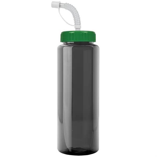 Transparent sports bottle, 32 oz. made of reusable and recyclable PETE.... from ASI 40480 Koozie Group