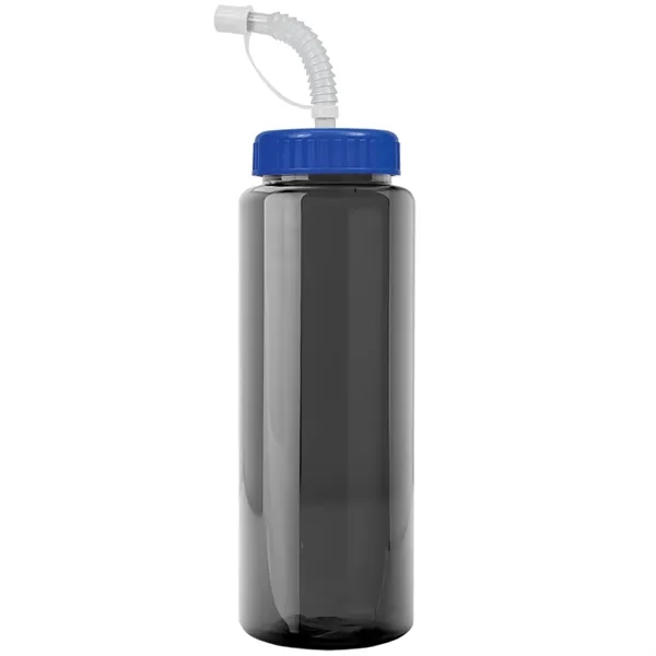 Transparent sports bottle, 32 oz. made of reusable and recyclable PETE.... from ASI 40480 Koozie Group