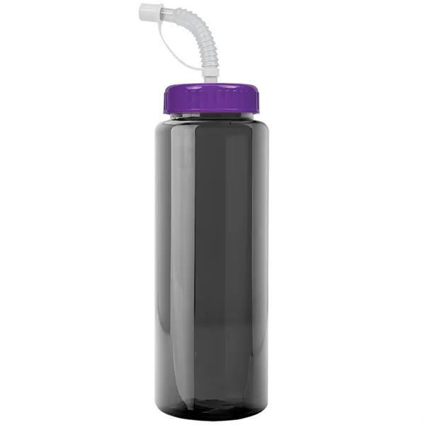 Transparent sports bottle, 32 oz. made of reusable and recyclable PETE.... from ASI 40480 Koozie Group
