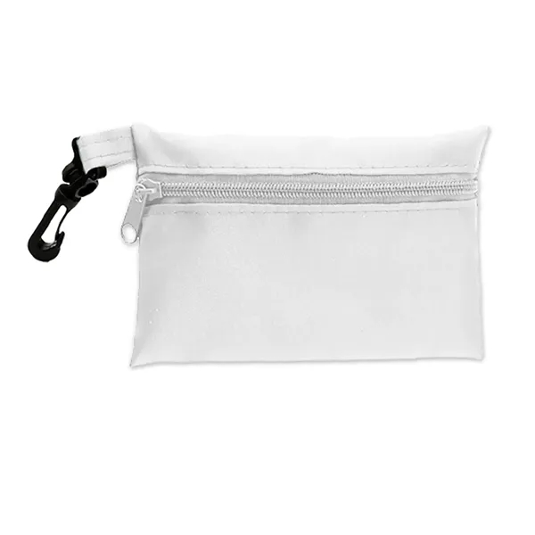 Polyester Zip Tote with clip.... from ASI 40480 Koozie Group