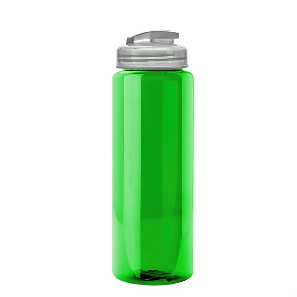 The Guzzler - 32 oz. Transparent Bottle with USA Flip lid... from ASI 40480 Koozie Group
