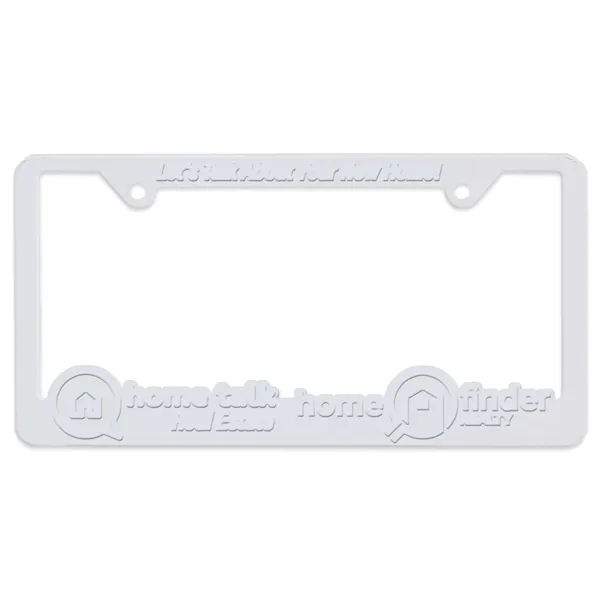 Hi Impact 3-D License Plate Frames.... from ASI 40480 Koozie Group