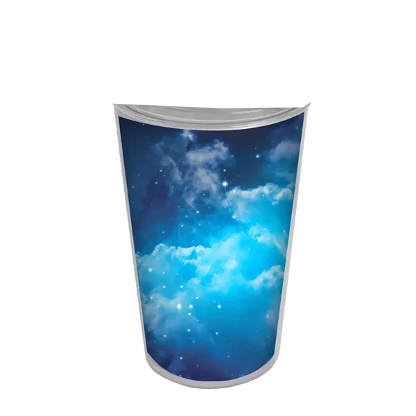 14 oz. Transparent Tumbler with full-color insert and Clear Slide-Lid. Double-Wall... from ASI 40480 Koozie Group