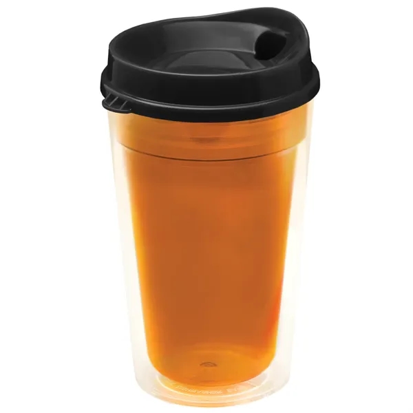 16 oz. Double-Wall Insulated Transparent Tumbler with Auto Sip Lid... from ASI 40480 Koozie Group