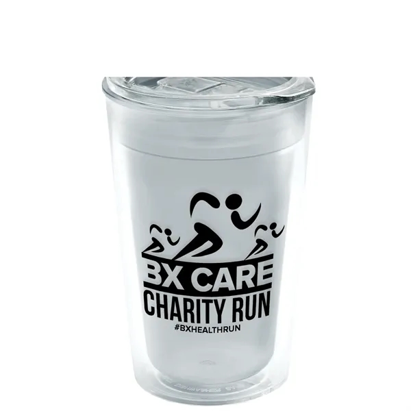 16 oz. Double-Wall Insulated Transparent Tumbler with Auto Sip Lid... from ASI 40480 Koozie Group