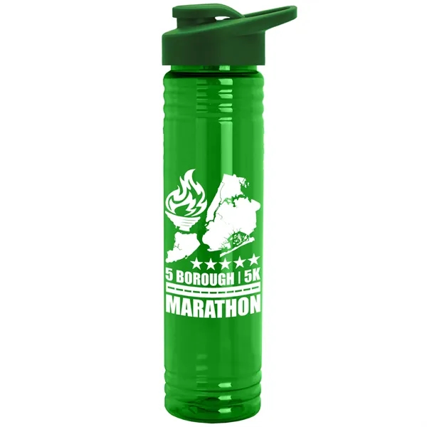 32 oz. Transparent Bottle with Drink thru lid. Made with 50%... from ASI 40480 Koozie Group