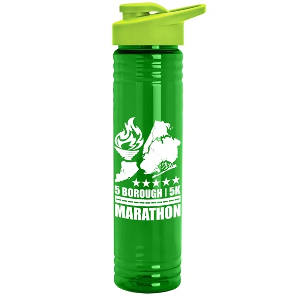 32 oz. Transparent Bottle with Drink thru lid. Made with 50%... from ASI 40480 Koozie Group