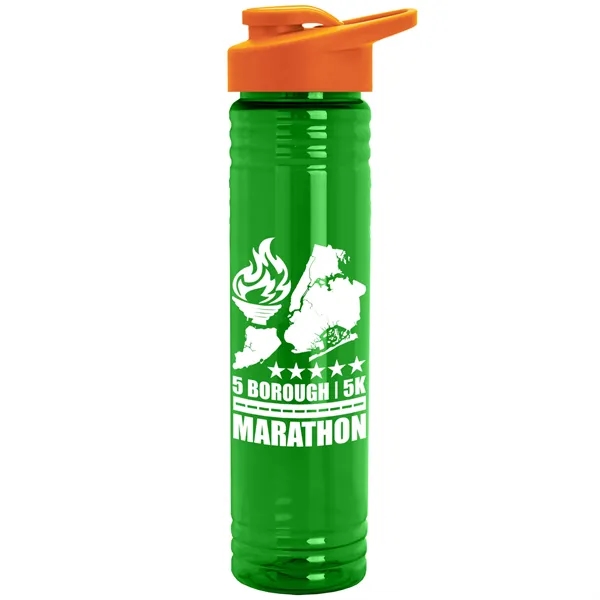 32 oz. Transparent Bottle with Drink thru lid. Made with 50%... from ASI 40480 Koozie Group