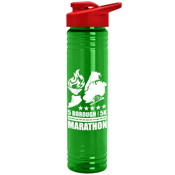 32 oz. Transparent Bottle with Drink thru lid. Made with 50%... from ASI 40480 Koozie Group