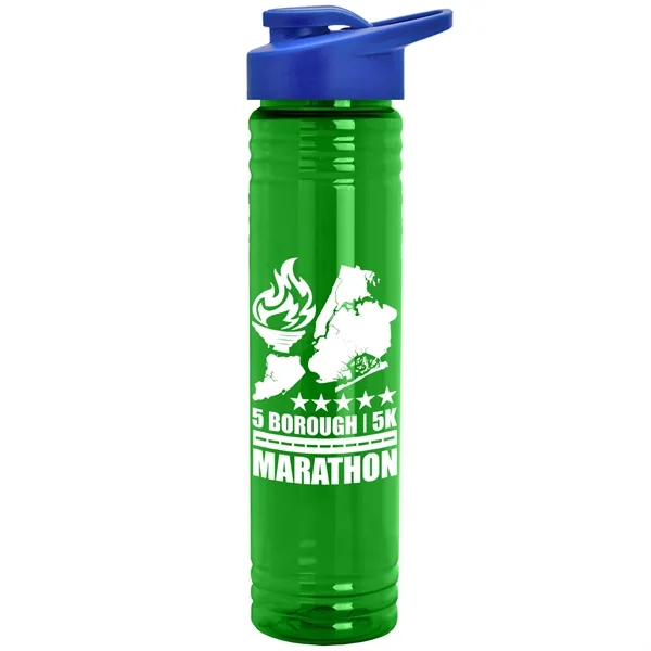 32 oz. Transparent Bottle with Drink thru lid. Made with 50%... from ASI 40480 Koozie Group