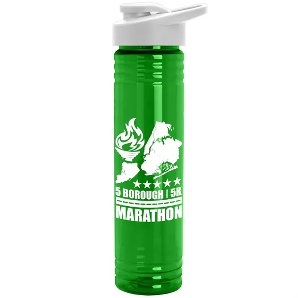 32 oz. Transparent Bottle with Drink thru lid. Made with 50%... from ASI 40480 Koozie Group