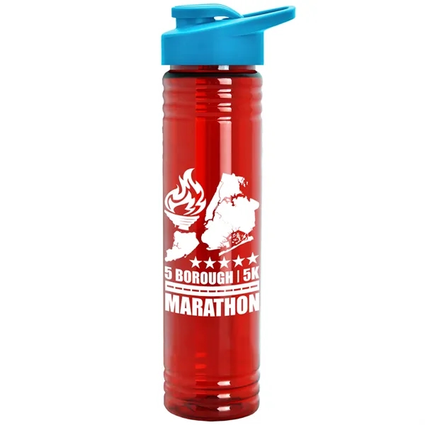 32 oz. Transparent Bottle with Drink thru lid. Made with 50%... from ASI 40480 Koozie Group