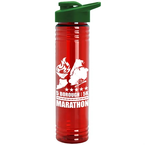 32 oz. Transparent Bottle with Drink thru lid. Made with 50%... from ASI 40480 Koozie Group
