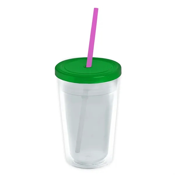 16 oz Double-Wall Insulated Transparent Tumblers... from ASI 40480 Koozie Group