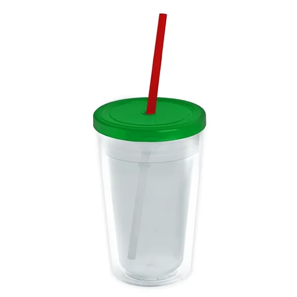 16 oz Double-Wall Insulated Transparent Tumblers... from ASI 40480 Koozie Group