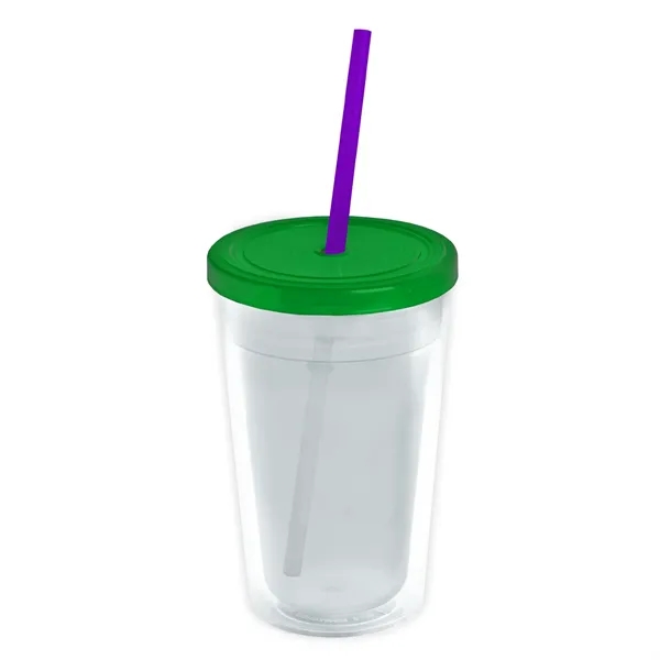 16 oz Double-Wall Insulated Transparent Tumblers... from ASI 40480 Koozie Group