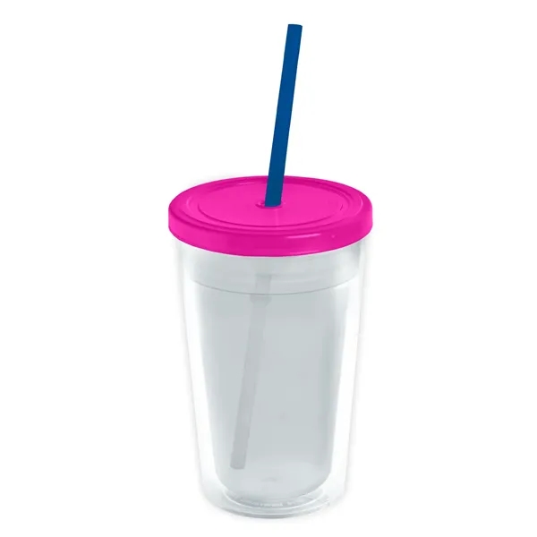 16 oz Double-Wall Insulated Transparent Tumblers... from ASI 40480 Koozie Group