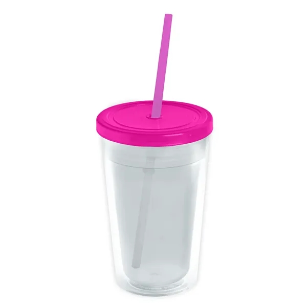16 oz Double-Wall Insulated Transparent Tumblers... from ASI 40480 Koozie Group