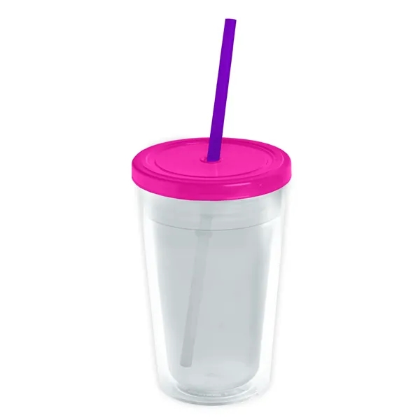 16 oz Double-Wall Insulated Transparent Tumblers... from ASI 40480 Koozie Group