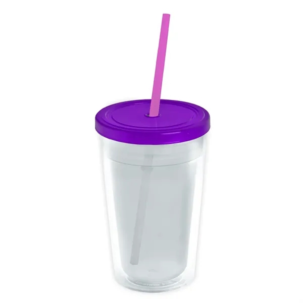 16 oz Double-Wall Insulated Transparent Tumblers... from ASI 40480 Koozie Group