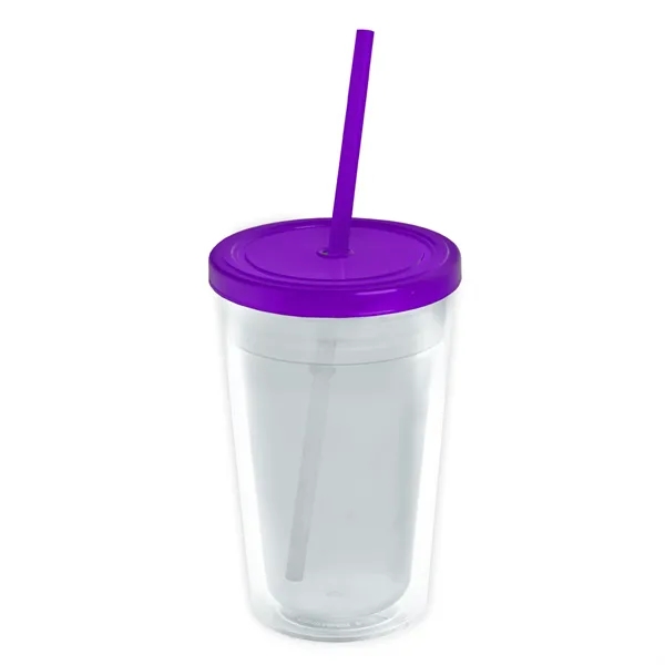 16 oz Double-Wall Insulated Transparent Tumblers... from ASI 40480 Koozie Group