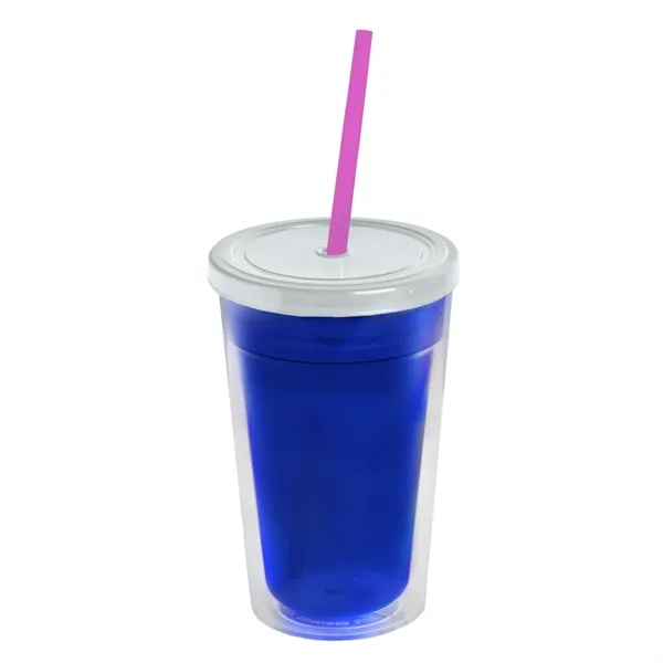 16 oz Double-Wall Insulated Transparent Tumblers... from ASI 40480 Koozie Group