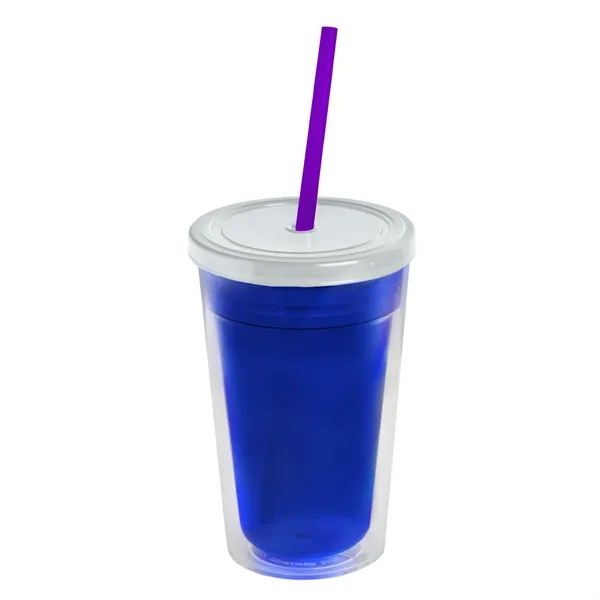 16 oz Double-Wall Insulated Transparent Tumblers... from ASI 40480 Koozie Group