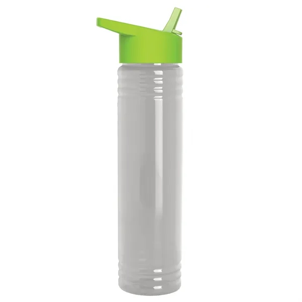 32 oz. Transparent Bottle with Flip Straw lid. Slim Cylinder Design... from ASI 40480 Koozie Group