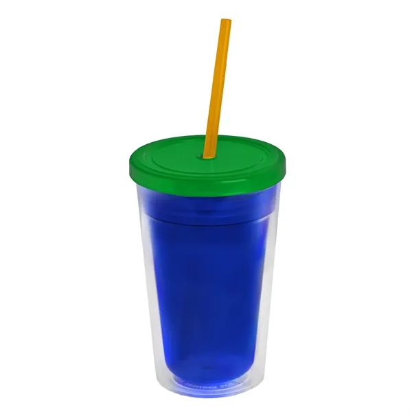 16 oz Double-Wall Insulated Transparent Tumblers... from ASI 40480 Koozie Group