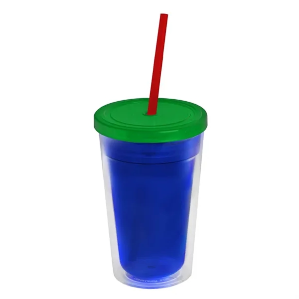 16 oz Double-Wall Insulated Transparent Tumblers... from ASI 40480 Koozie Group