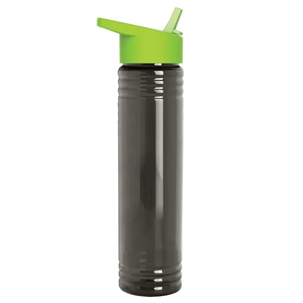 32 oz. Transparent Bottle with Flip Straw lid. Slim Cylinder Design... from ASI 40480 Koozie Group
