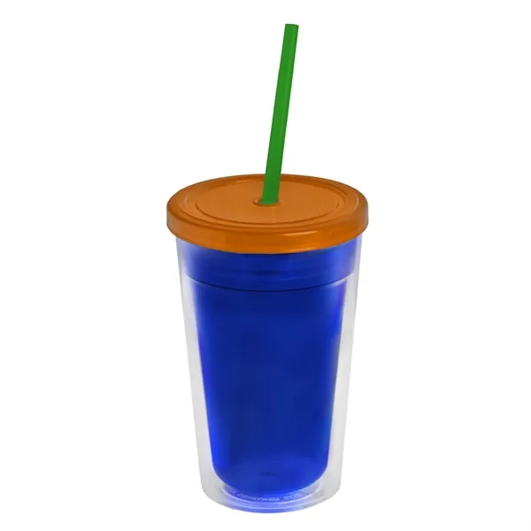 16 oz Double-Wall Insulated Transparent Tumblers... from ASI 40480 Koozie Group