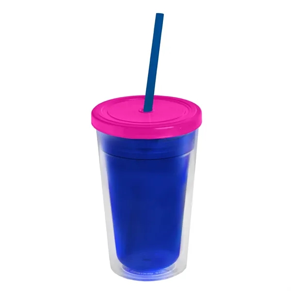 16 oz Double-Wall Insulated Transparent Tumblers... from ASI 40480 Koozie Group