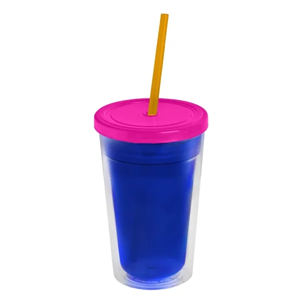 16 oz Double-Wall Insulated Transparent Tumblers... from ASI 40480 Koozie Group