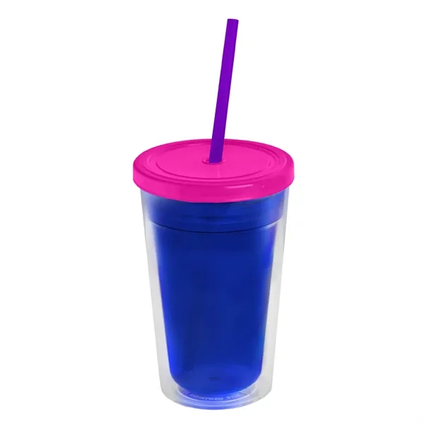16 oz Double-Wall Insulated Transparent Tumblers... from ASI 40480 Koozie Group
