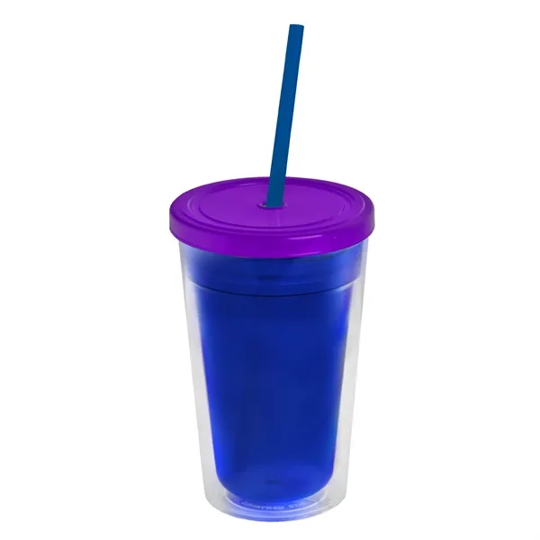 16 oz Double-Wall Insulated Transparent Tumblers... from ASI 40480 Koozie Group