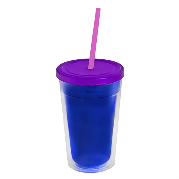 16 oz Double-Wall Insulated Transparent Tumblers... from ASI 40480 Koozie Group