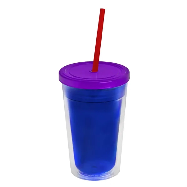 16 oz Double-Wall Insulated Transparent Tumblers... from ASI 40480 Koozie Group