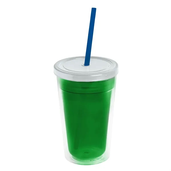 16 oz Double-Wall Insulated Transparent Tumblers... from ASI 40480 Koozie Group