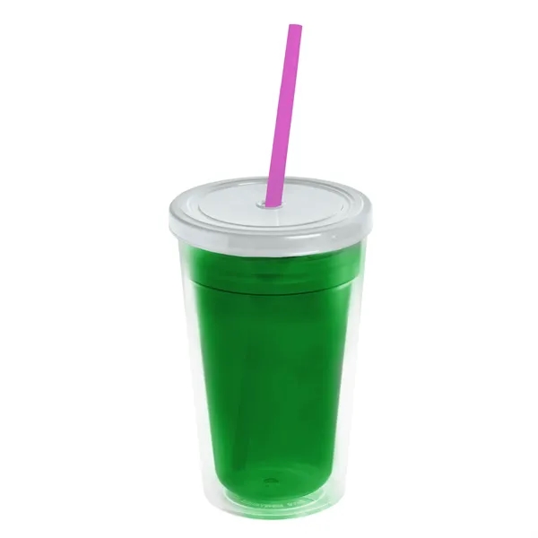 16 oz Double-Wall Insulated Transparent Tumblers... from ASI 40480 Koozie Group