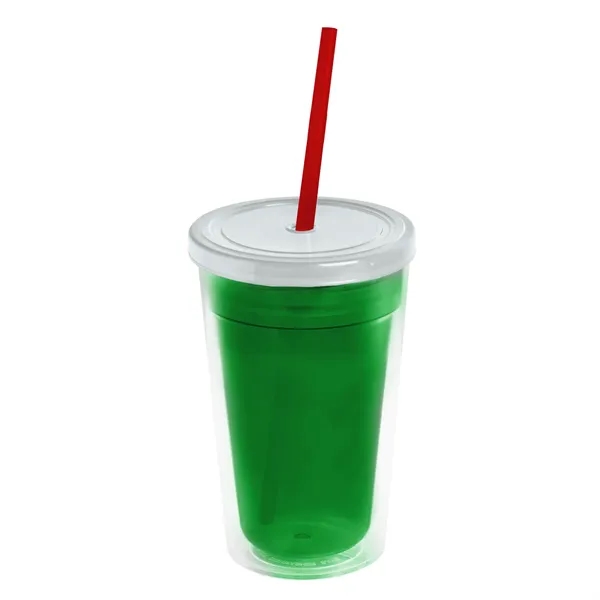 16 oz Double-Wall Insulated Transparent Tumblers... from ASI 40480 Koozie Group