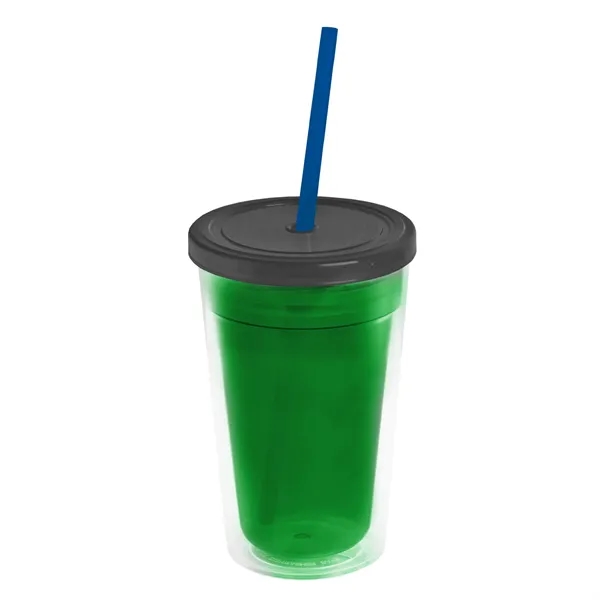 16 oz Double-Wall Insulated Transparent Tumblers... from ASI 40480 Koozie Group