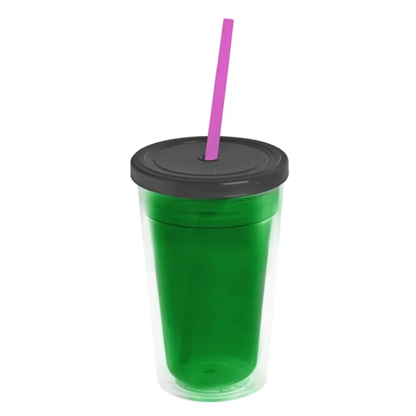 16 oz Double-Wall Insulated Transparent Tumblers... from ASI 40480 Koozie Group