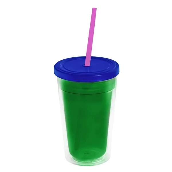 16 oz Double-Wall Insulated Transparent Tumblers... from ASI 40480 Koozie Group
