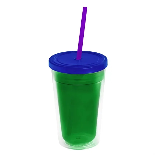 16 oz Double-Wall Insulated Transparent Tumblers... from ASI 40480 Koozie Group