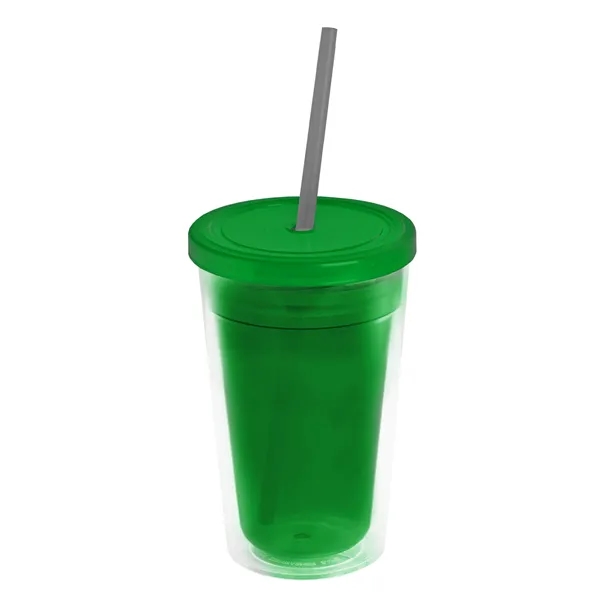 16 oz Double-Wall Insulated Transparent Tumblers... from ASI 40480 Koozie Group